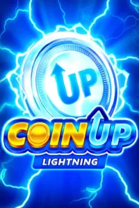 coin up lightning slot logo